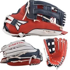 Smash It Sports 2022 Easton Small Batch No. 56 Slowpitch Softball Glove - Red/Navy/White