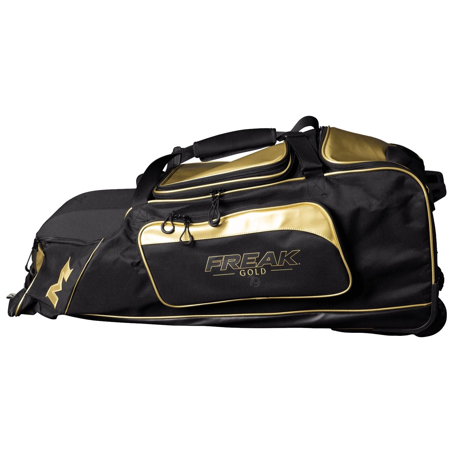 Smash It Sports 2022 Miken Championship Wheeled Roller Bag MKMK7X-CH-GLD