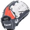 Smash It Sports Viper Japanese Kip Leather Slowpitch Softball Fielding Glove – Navy/Red/White