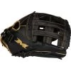 Smash It Sports Miken Black Gold PRO Series 13.5" Slowpitch Fielding Glove - PRO135-BG