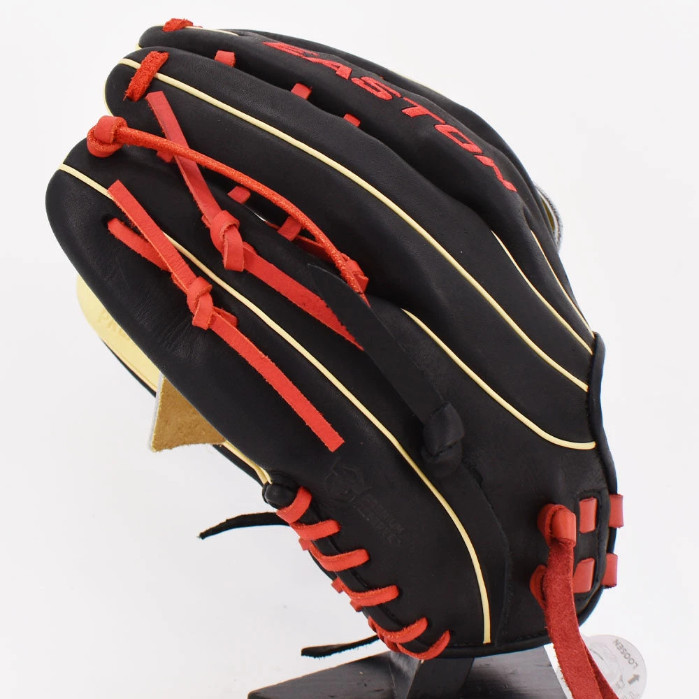 Smash It Sports Easton Small Batch No. 57 Slowpitch Glove Camel/Black/Red - Image 4