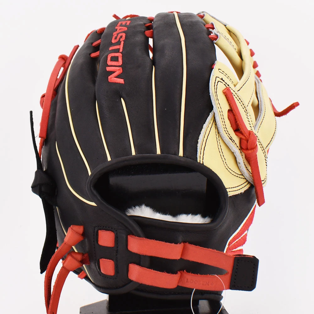 Smash It Sports Easton Small Batch No. 57 Slowpitch Glove Camel/Black/Red - Image 3