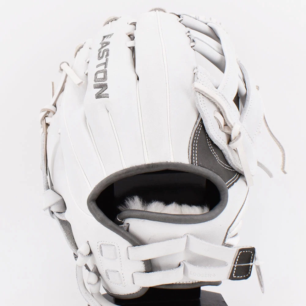 Smash It Sports Easton Small Batch No. 59 Slowpitch Glove Gray/White - Image 3