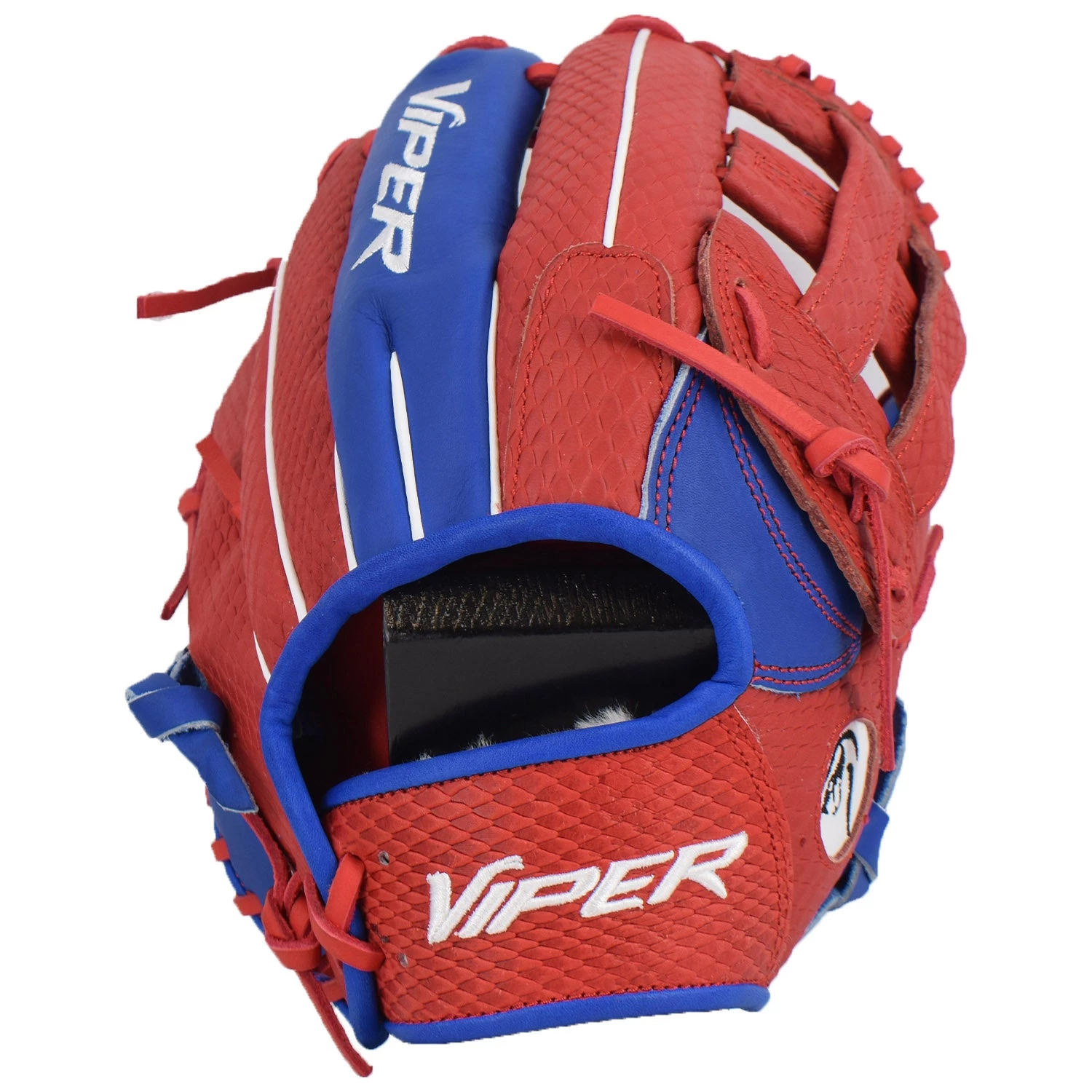 Smash It Sports Viper Premium Leather Slowpitch Softball Fielding Glove β VIP-H-RRBW-001 - Image 4