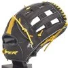 Smash It Sports Viper Japanese Kip Leather Slowpitch Softball Fielding Glove – Black/Yellow
