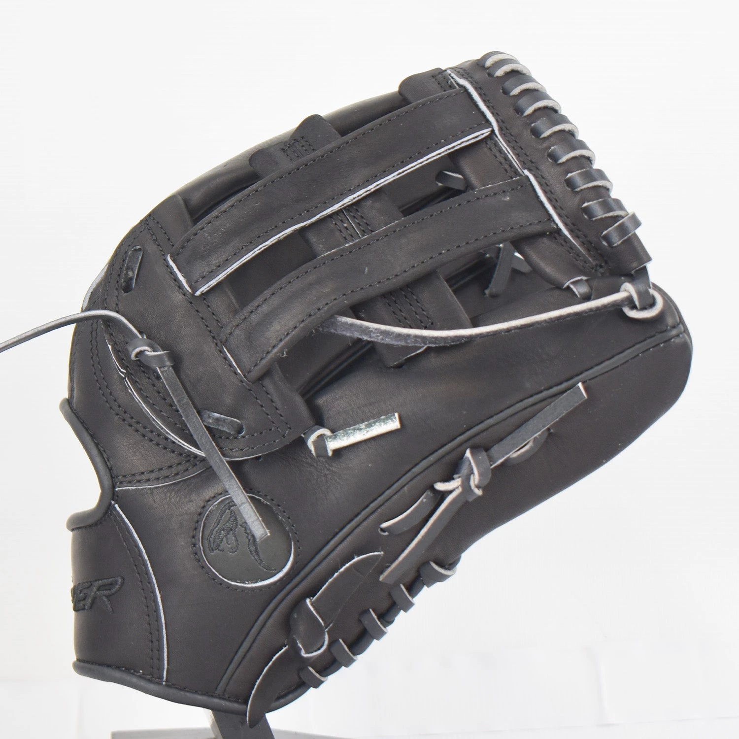 Smash It Sports Viper Japanese Kip Leather Slowpitch Softball Fielding Glove β Blackout